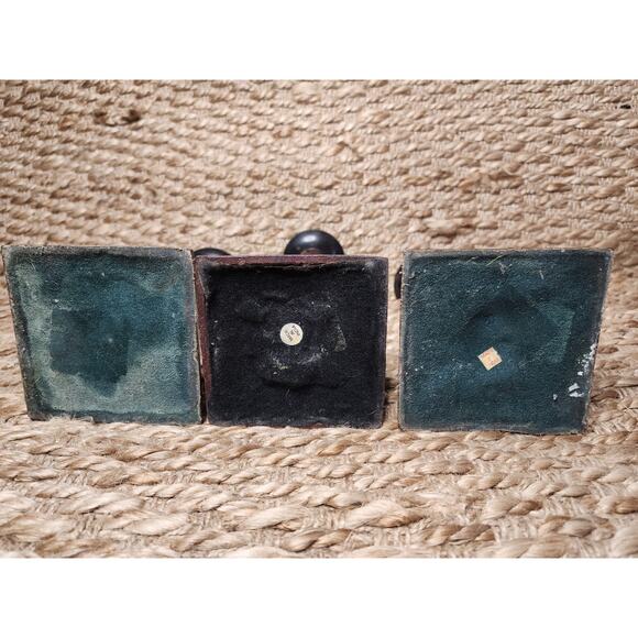 3 Vintage Traditional Italian Cast Iron Bronze Grapevine Candlestick Holders - Picture 12 of 12